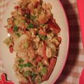 大野はる's cooksnap of when they made 春きゃべつと焼豚のさっぱりチャーハン☆.