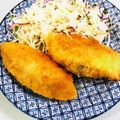 ミッキーこむぎ's cooksnap of when they made 塩鮭のしそフライ.