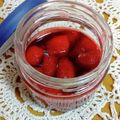 ＊＊ラテ＊＊'s cooksnap of when they made きび砂糖で作る♪自家製ごろごろ苺ジャム.