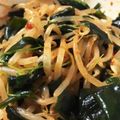 ミレーちゃん's cooksnap of when they made ＋1品もやしの豆板醤、ごま油和え.