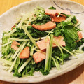 かなりんココりん's cooksnap of when they made 水菜とボロニアソーセージのササっと炒め♪.