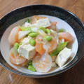 やなぎだまこ's cooksnap of when they made 豆腐＆小エビとズッキーニの中華旨煮.