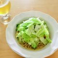 pali's cooksnap of when they made 休日楽キッチン♪キャベツのペペロンチーノ.