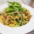 アイリッシュショコラ's cooksnap of when they made ツナ、水菜、しめじのパスタ.