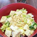 o☆shino's cooksnap of when they made 簡単！月末どんぶり☆天キャべ豆腐卵とじ丼.
