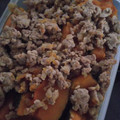 もりのりころ's cooksnap of when they made 甘さ控えめ♪かぼちゃの鶏そぼろ煮.