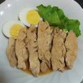ダイアナママ's cooksnap of when they made 簡単！焼肉のたれでレンジで鶏チャーシュー.