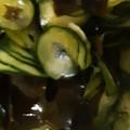 モジャ時々ツルツル's cooksnap of when they made 【簡単作り置き】きゅうりとわかめの酢の物.