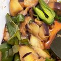 caroline17's cooksnap of when they made ポン酢で簡単★ナスとピーマンの南蛮漬け.
