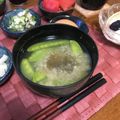 マールマル's cooksnap of when they made 簡単絹さやのお味噌汁.