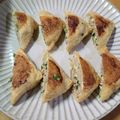 Pappyko's cooksnap of when they made 簡単ヘルシー♪油揚げ餃子.