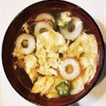 ハムちゃんラブ's cooksnap of when they made 簡単♪　絶品　絹さやと竹輪のスープ　.