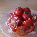 hiroerico's cooksnap of when they made トマトとみょうがのごま和え.