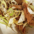 おおかなぼぅ's cooksnap of when they made 簡単おつまみ＊長ネギのザーサイ和え.