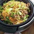 よしゴンクス's cooksnap of when they made ピリ辛にマヨコクで旨っ！ 韓国風焼きそば.