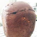 もんきっちん所's cooksnap of when they made ふわふわしっとりココア 食パン.