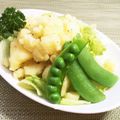 horseland's cooksnap of when they made じゃがバター と レタス の サラダ.