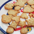 kazukos's cooksnap of when they made 子供と一緒♡材料4つ簡単型抜きクッキー♡.