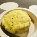 まゆ◎♪'s cooksnap of when they made 離乳食☆後期　レンジでバナナ蒸しパン.