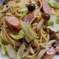 ィクラちゃん's cooksnap of when they made キャベツとしめじの和風パスタ.