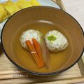 Ume星cafe's cooksnap of when they made みょうが香る鶏だんご汁…♬.