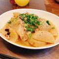 ちゃんりかさん's cooksnap of when they made 簡単！子供も大好き！居酒屋風大根煮込み.