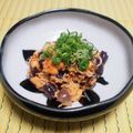 バカリャウ's cooksnap of when they made レンジでスパイシーなす♪豆板醤マヨ.
