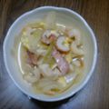みとー's cooksnap of when they made *春キャベツとちくわのサッと煮*.