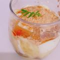 ★みーちゃんママ★'s cooksnap of when they made ☆チョコバナナ☆オーバーナイトオーツ.