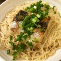 ベティ３'s cooksnap of when they made 夏休み＊ランチに＊焼き鯖そうめん.