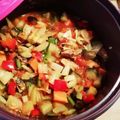 ツインママかいちゃん's cooksnap of when they made レンジで簡単☆ツナカレーラタトゥイユ。.