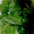 ちゃんたろうまん's cooksnap of when they made レタスの外葉の炒めもの.