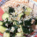 dinkybean758's cooksnap of when they made 簡単☆釜揚げしらすときゅうりの梅和え.