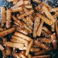 seikon♪'s cooksnap of when they made 太いごぼうのきんぴら.