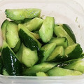 クックVQX4HG☆'s cooksnap of when they made 納豆のタレ活用☆中華風きゅうり漬け.