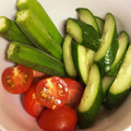 ☆さちとら☆'s cooksnap of when they made オクラとミニトマトのぬか漬け.