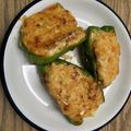 あいこ151515's cooksnap of when they made ダイエット!!ささみ豆腐のピーマン肉詰め.