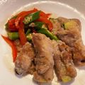 keitandos's cooksnap of when they made 簡単！ズッキーニの肉巻オイスタ炒め.