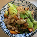 コウジパパ's cooksnap of when they made 豚肉とちんげん菜の炒め煮.