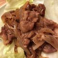 パールほのか's cooksnap of when they made 甘辛♪豚ロースのニンニク・生姜焼き.