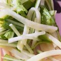 れみひめ's cooksnap of when they made 簡単★やみつき！水菜とジャガイモのナムル.