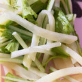 れみひめ's cooksnap of when they made 簡単★やみつき！水菜とジャガイモのナムル.