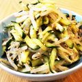 ☆みおたん☆'s cooksnap of when they made 簡単☆きゅうりともやしのさっぱりナムル.