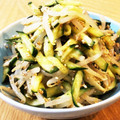 ☆みおたん☆'s cooksnap of when they made 簡単☆きゅうりともやしのさっぱりナムル.