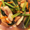 eriichiban's cooksnap of when they made 豚肉とちぢみ菜(または小松菜)の煮びたし.