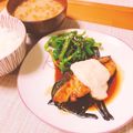 shi0x0no's cooksnap of when they made スタミナ満点！ぶりの照焼 山芋とろろ乗せ.