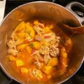 ÄrPersika's cooksnap of when they made 牛乳で♪鶏とカボチャのトマトクリーム煮.