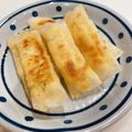 テテバロ's cooksnap of when they made 余ったワンタンの皮でコーンマヨ焼き☆.