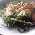 ねぇい's cooksnap of when they made 塩昆布で♪水菜と豚肉のあっさり煮.