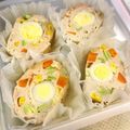 なすのお漬物's cooksnap of when they made ♡離乳食 完了期♡うずら入りミートローフ.
